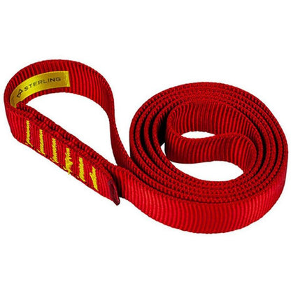 Sterling Rope 1' Tubular Nylon Sling-Climbing - Cord and Webbing - Slings-Sterling Rope-24-Red-Appalachian Outfitters