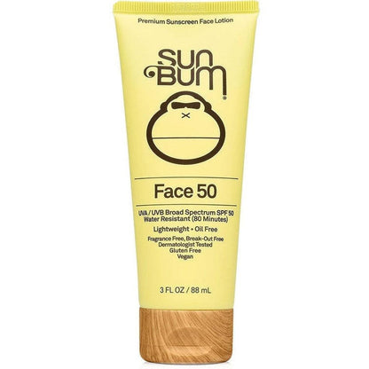 SPF 50 Clear Face Sunscreen Lotion-Camping - First Aid - Skin Care-Sun Bum-Appalachian Outfitters