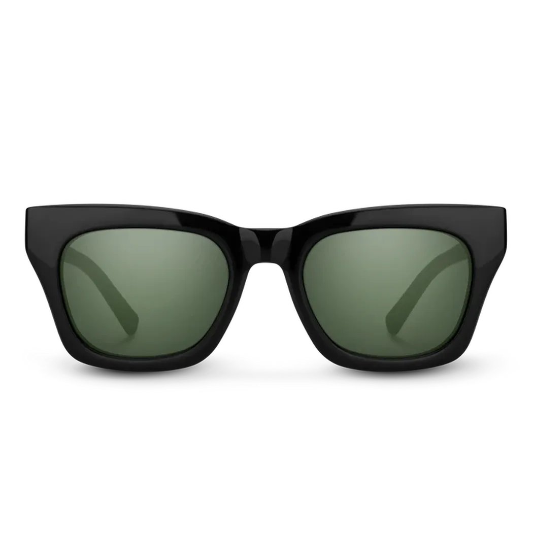 Suncloud Allora-Accessories - Eyewear - Sunglasses-Black-Polarized Gray Green-Appalachian Outfitters
