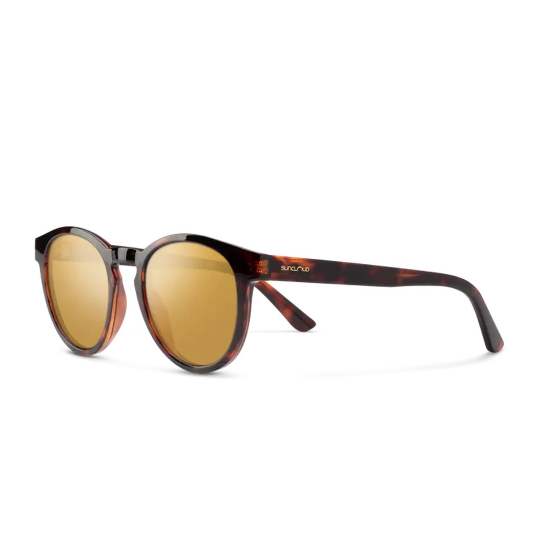 Suncloud Barnes-Accessories - Eyewear - Sunglasses-Tortoise-Polarized Sienna Mirror-Appalachian Outfitters