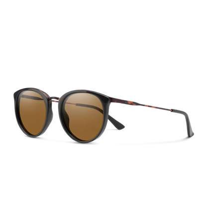 Suncloud Dana-Accessories - Eyewear - Sunglasses-Suncloud-Black Metal Tortoise-Polarized Brown-Appalachian Outfitters