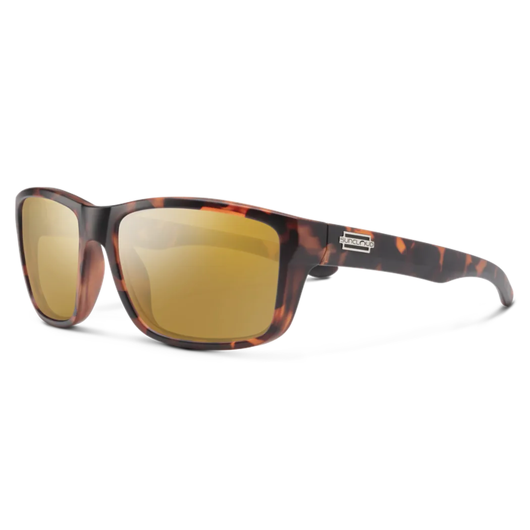 Suncloud Mayor-Accessories - Sunglasses-Suncloud-Matte Tortoise-Polarized Sienna Mirror-Appalachian Outfitters