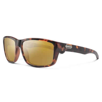 Suncloud Mayor-Accessories - Sunglasses-Suncloud-Matte Tortoise-Polarized Sienna Mirror-Appalachian Outfitters