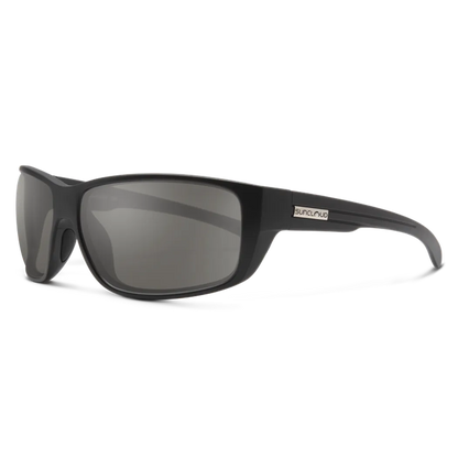 Suncloud Milestone-Accessories - Eyewear - Sunglasses-Suncloud-Matte Black-Polarized Gray-Appalachian Outfitters