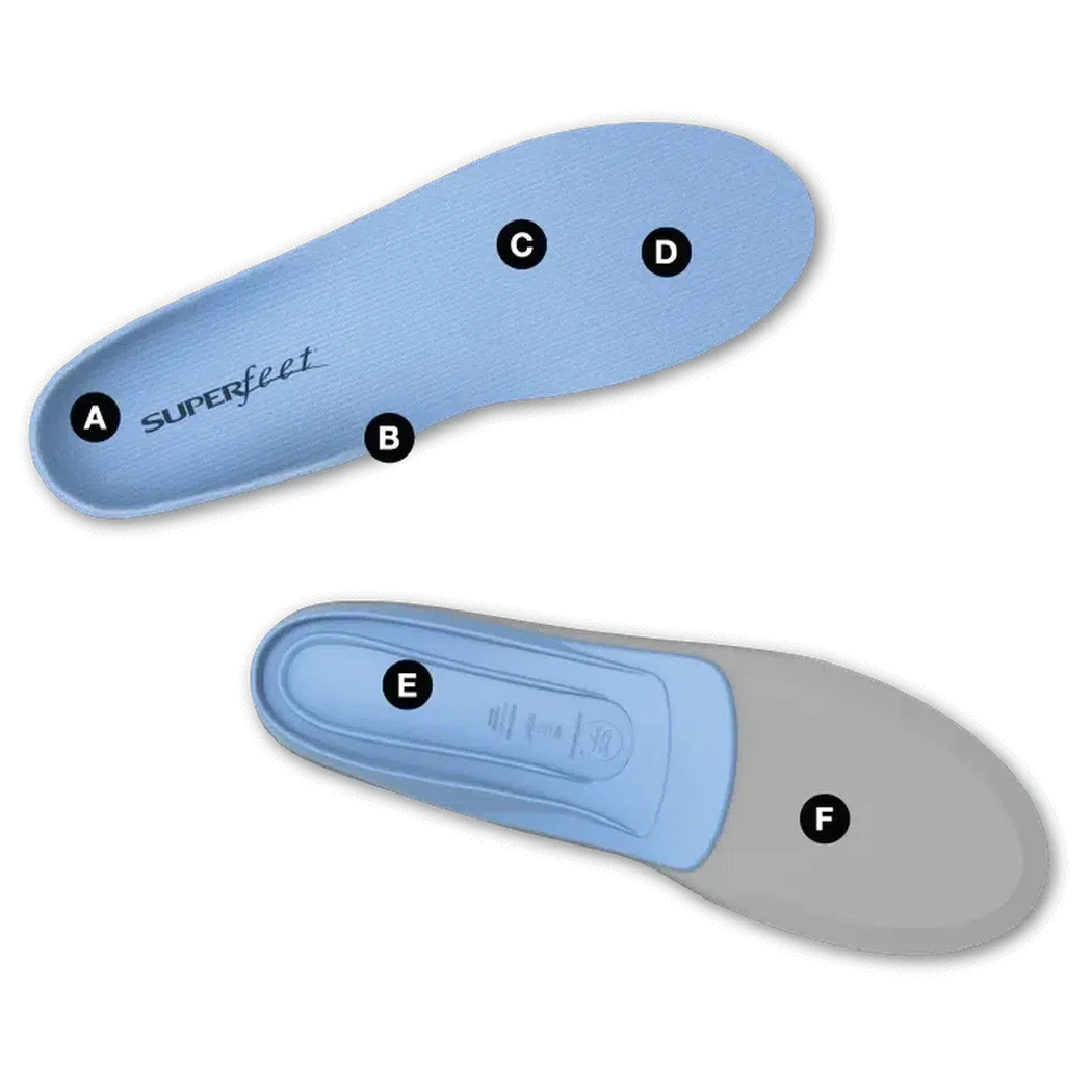 Superfeet All-Purpose Support Medium Arch-Accessories - Insoles - Unisex-Superfeet-Appalachian Outfitters