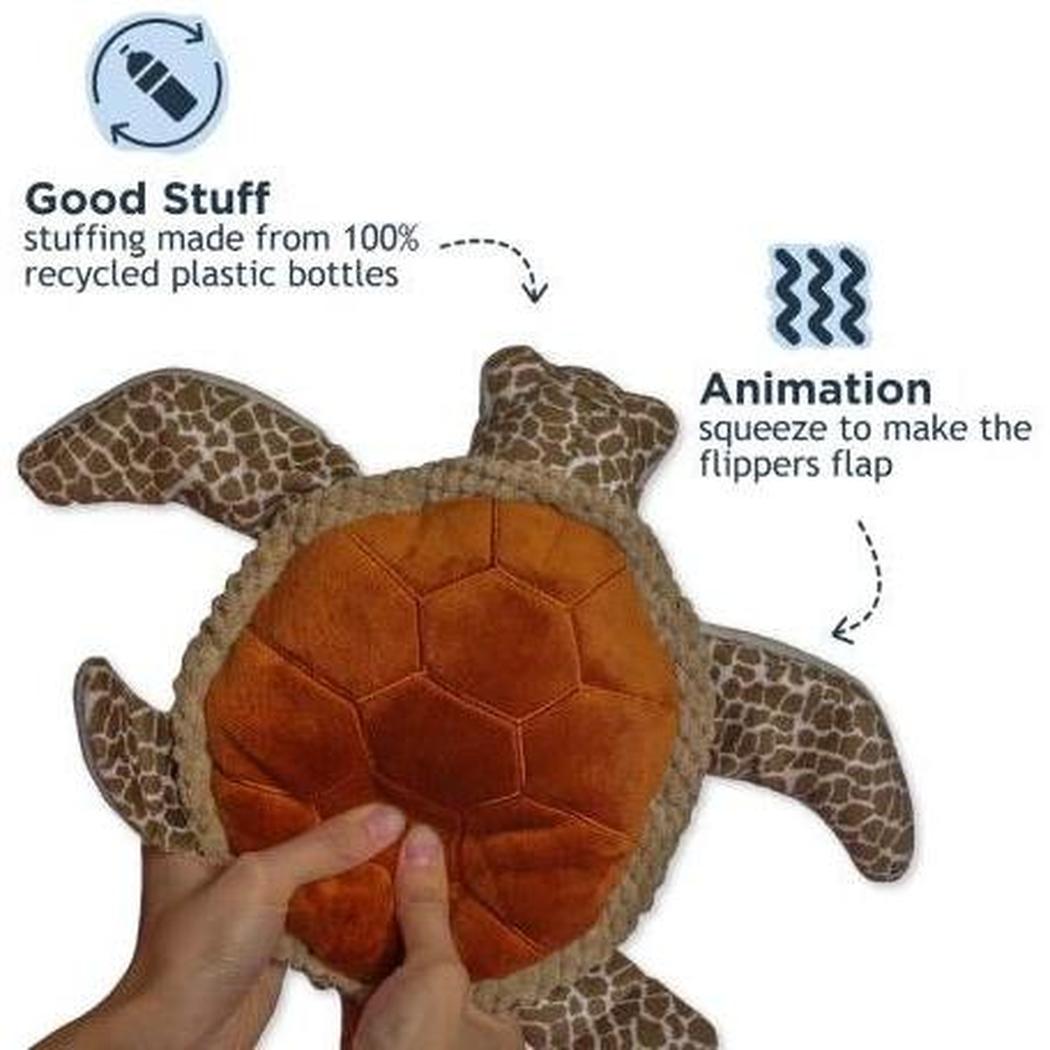 Tall Tails Animated Sea Turtle Dog Toy-Pets - Toys-Tall Tails-Appalachian Outfitters