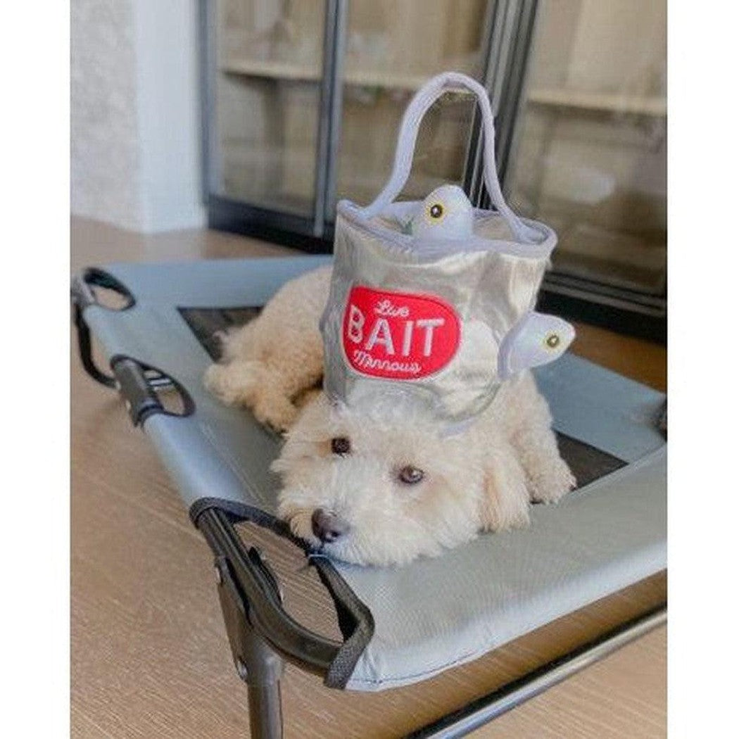 Tall Tails Bait Bucket Squeaky Hide & Seek Toy - 9"-Pets - Toys-Tall Tails-Appalachian Outfitters