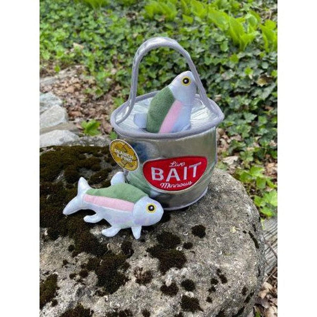 Tall Tails Bait Bucket Squeaky Hide & Seek Toy - 9"-Pets - Toys-Tall Tails-Appalachian Outfitters