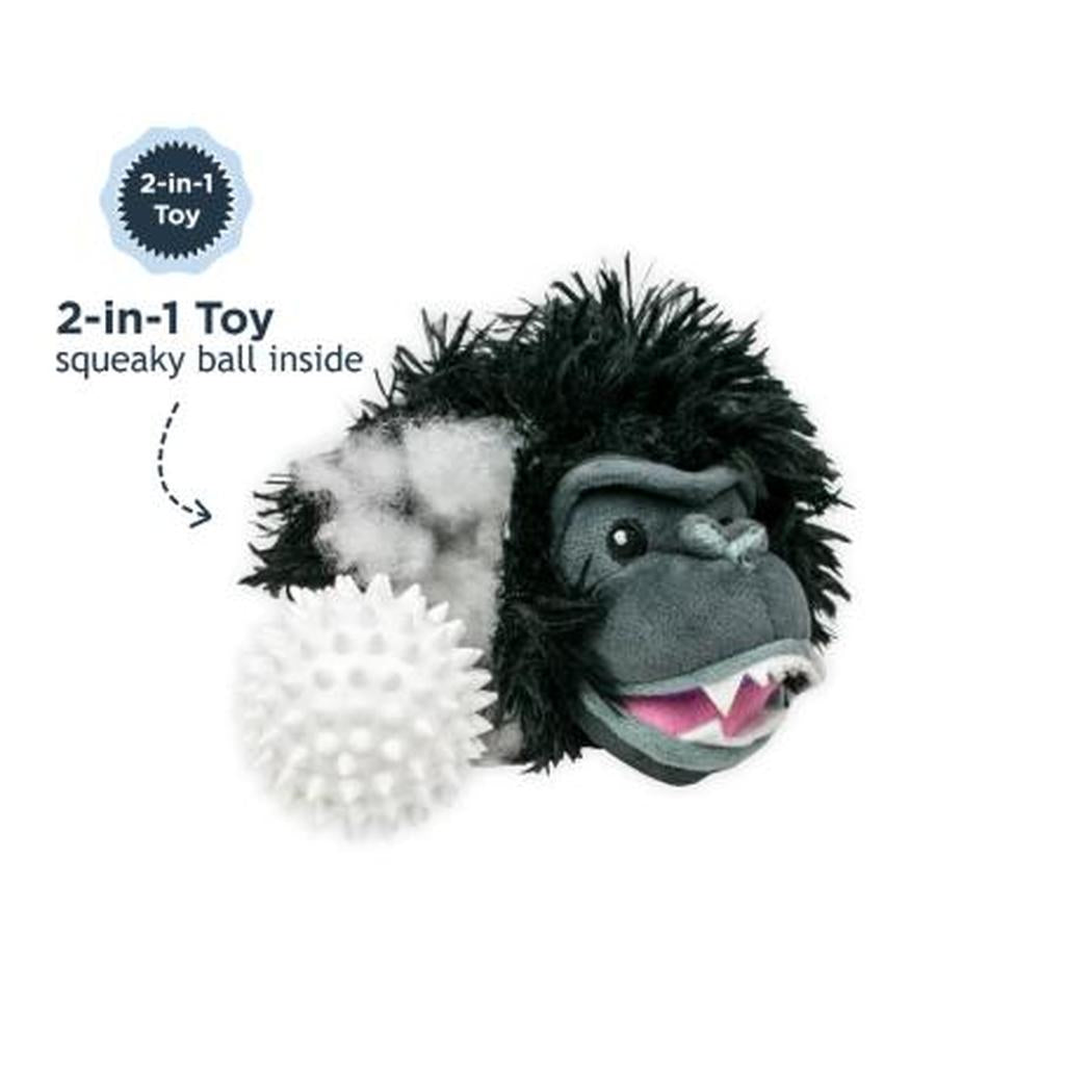 Tall Tails Indoor Fetch Ball 2 in 1 Toy 4"-Pets - Toys-Tall Tails-Appalachian Outfitters