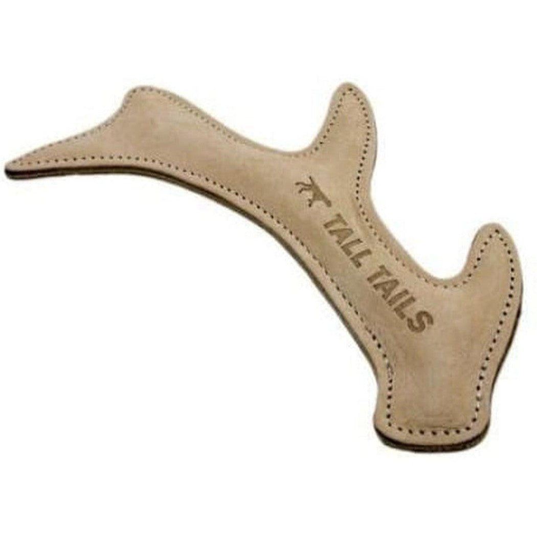 Tall Tails Natural Leather Antler Toy Outdoor Dogs