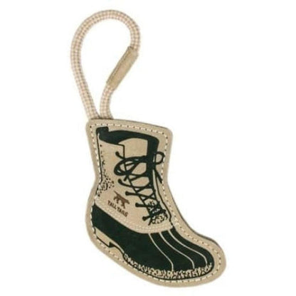 Tall Tails Natural Leather Boot Tug Toy Outdoor Dogs