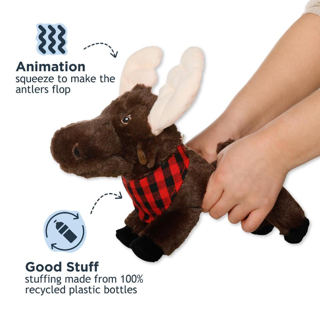 Tall Tails Plush Animated Moose Toy-Pets - Toys-Tall Tails-Appalachian Outfitters
