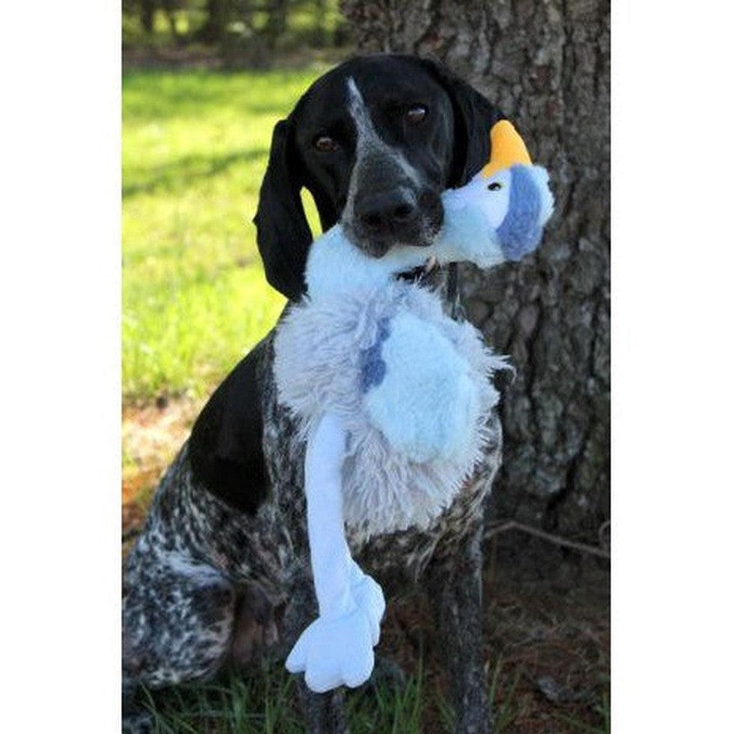 Tall Tails Plush Rope Body Heron Squeaker Toy - 16"-Pets - Toys-Tall Tails-Appalachian Outfitters