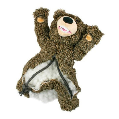 Tall Tails Rope Body Grizzly Bear 14"-Pets - Toys-Tall Tails-Appalachian Outfitters