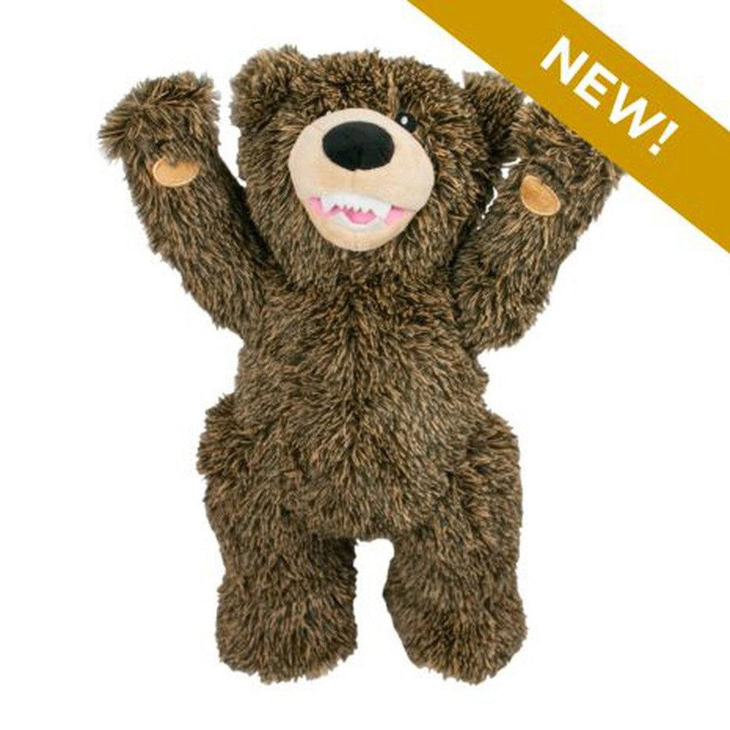 Tall Tails Rope Body Grizzly Bear 14"-Pets - Toys-Tall Tails-Appalachian Outfitters