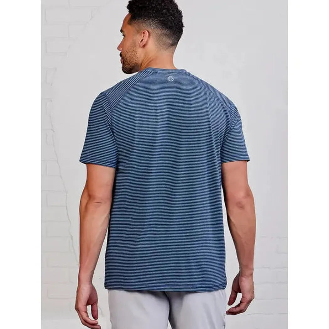 Tasc Men's Carrollton T-Mini Stripe-Men's - Clothing - Tops-Tasc-Appalachian Outfitters