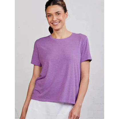 Tasc Women's All Day T-Women's - Clothing - Tops-Tasc-Paradise Heather-S-Appalachian Outfitters