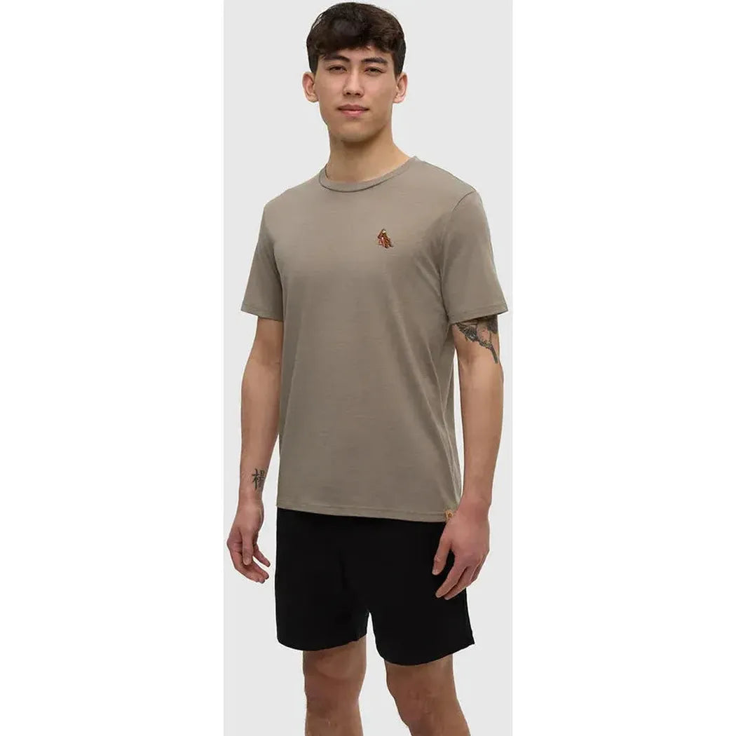 Tentree Men's Sasquatch T-Shirt-Men's - Clothing - Tops-Clay Heather Adirondack-M-Appalachian Outfitters