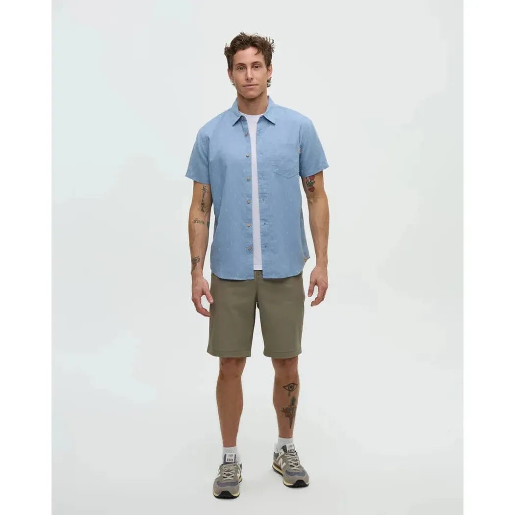 Tentree Men's Small Tree Mancos Shirt-Men's - Clothing - Tops-Appalachian Outfitters