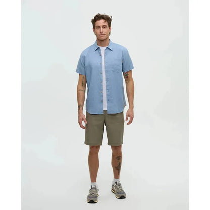 Tentree Men's Small Tree Mancos Shirt-Men's - Clothing - Tops-Appalachian Outfitters