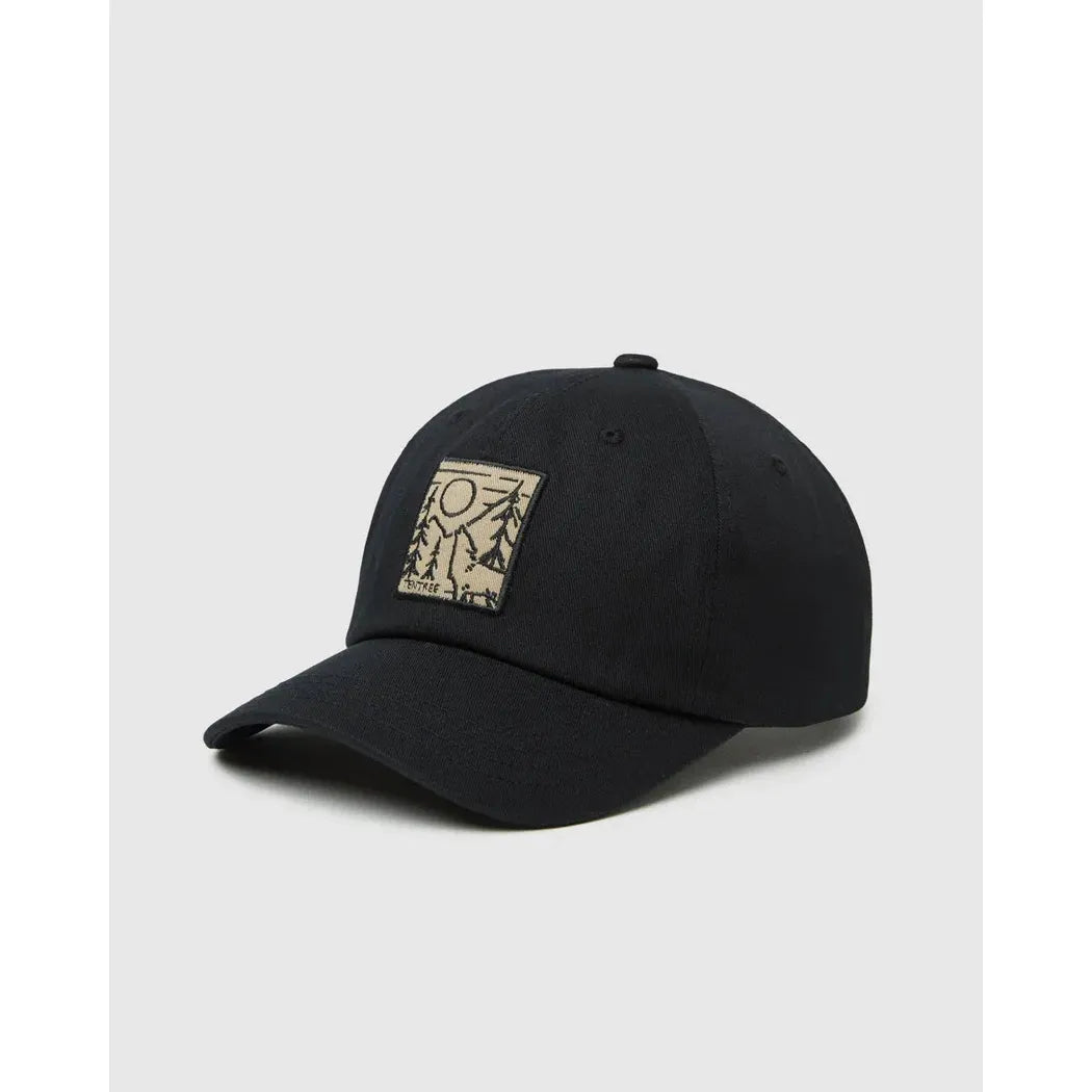 Tentree Boreal Wolf Peak Hat-Accessories - Hats - Unisex-Tentree-Meteorite Black Birchwood-Appalachian Outfitters