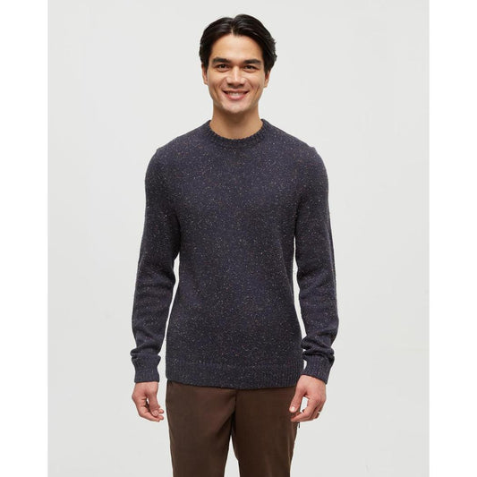 Tentree Men's Rambler Sweater-Men's - Clothing - Tops-Tentree-Midnight Blue Nep-M-Appalachian Outfitters