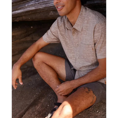 Tentree Men's Redwood Pocket Shirt-Men's - Clothing - Tops-Tentree-Appalachian Outfitters