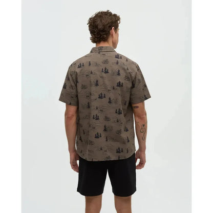 Tentree Men's Redwood Shirt-Men's - Clothing - Tops-Tentree-Appalachian Outfitters