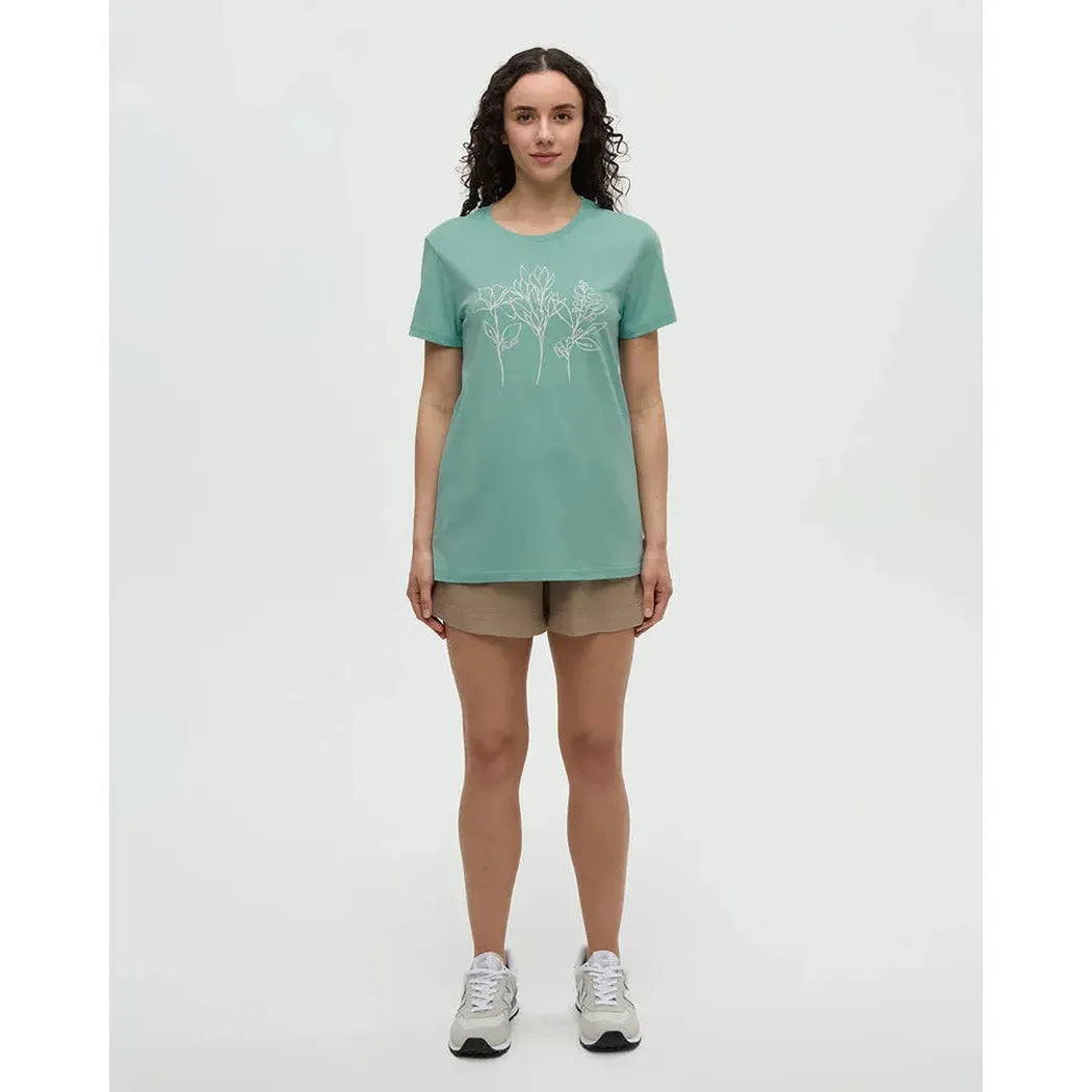 Tentree Women's Cummer Flora T-Shirt-Women's - Clothing - Tops-Tentree-Appalachian Outfitters