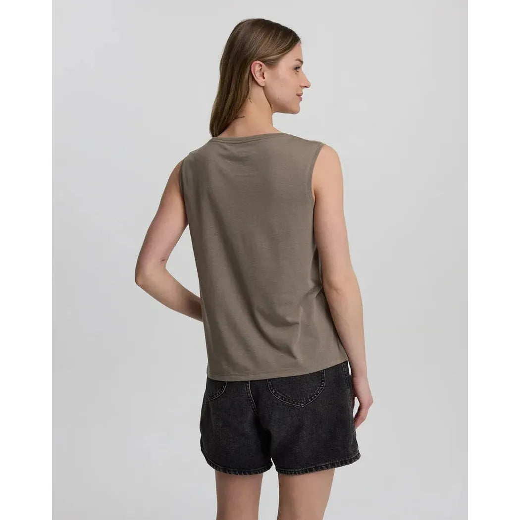 Tentree Women's Lakeside Florals Tank-Women's - Clothing - Tops-Tentree-Appalachian Outfitters