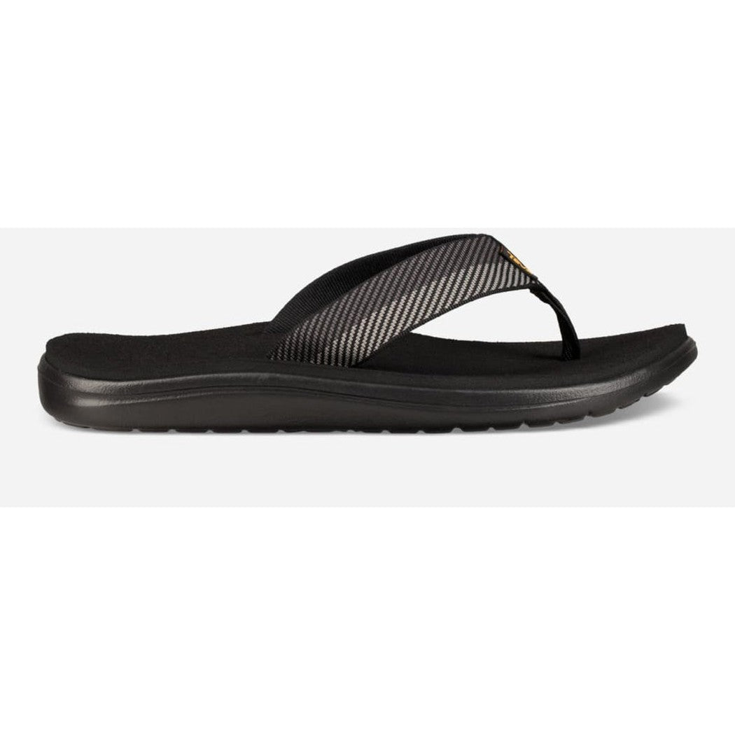 Men's Voya Flip-Men's - Footwear - Sandals-Teva-Vori Black Gray-9-Appalachian Outfitters