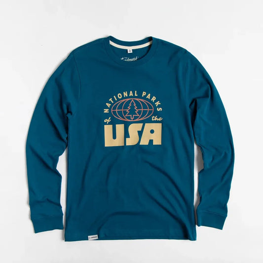 The Landmark Project National Parks of the USA Unisex Long Sleeve Tee-Unisex - Clothing - Tops-Appalachian Outfitters