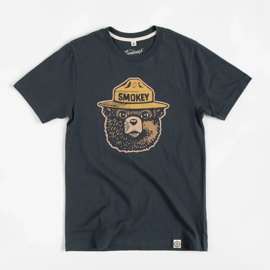 The Landmark Project Smokey Logo Unisex Short Sleeve Tee-Unisex - Clothing - Tops-Dark Navy-S-Appalachian Outfitters