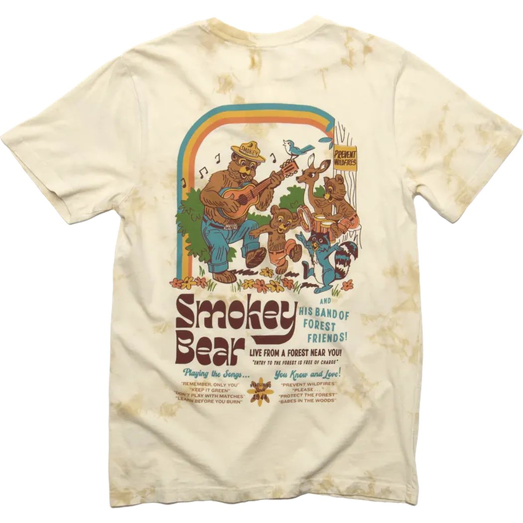 The Landmark Project Smokey's Band Unisex Short Sleeve Tee-Unisex - Clothing - Tops-Birch-XS-Appalachian Outfitters
