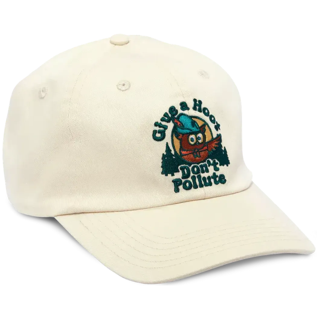 The Landmark Project Give A Hoot Dad Hat-Accessories - Hats - Unisex-The Landmark Project-Dust-Appalachian Outfitters