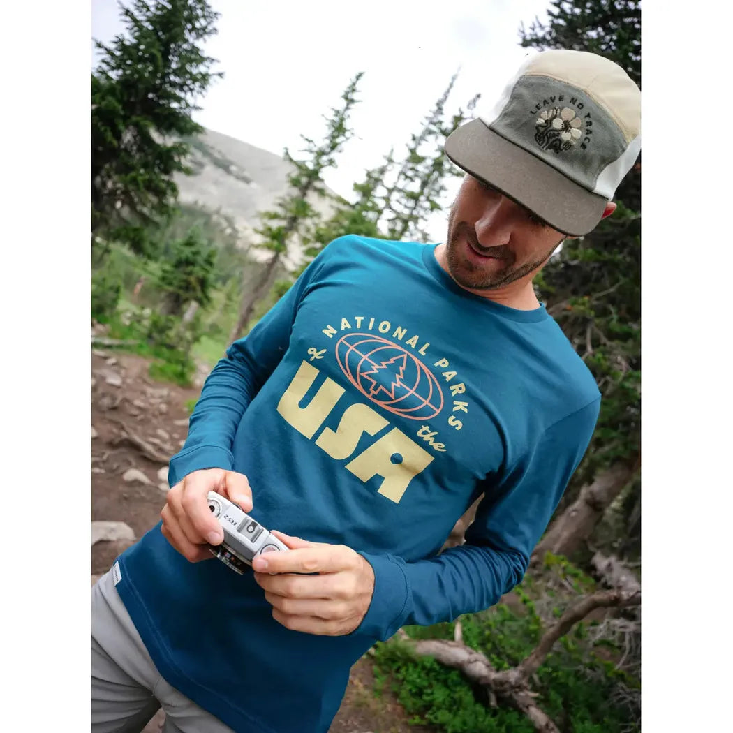 The Landmark Project Sample - National Parks of the USA Unisex Long Sleeve Tee-Unisex - Clothing - Tops-The Landmark Project-Appalachian Outfitters