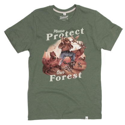 The Landmark Project Protect Our Forest Tee-Unisex - Clothing - Tops-The Landmark Project-Conifer-S-Appalachian Outfitters