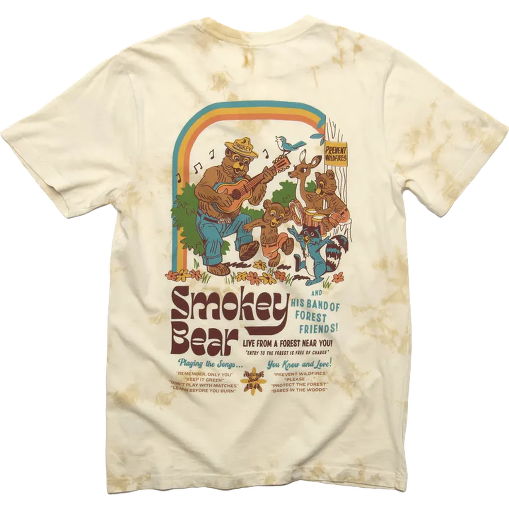 The Landmark Project Smokey's Band Unisex Short Sleeve Tee-Unisex - Clothing - Tops-The Landmark Project-Birch-XS-Appalachian Outfitters