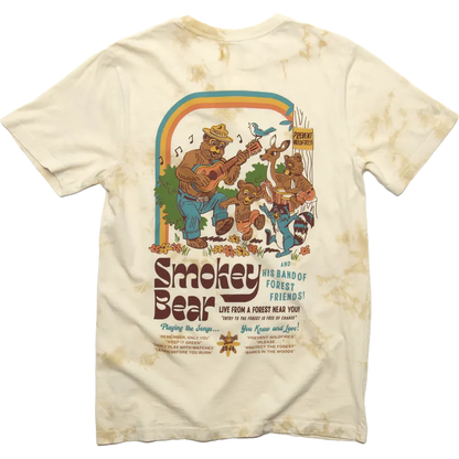 The Landmark Project Smokey's Band Unisex Short Sleeve Tee-Unisex - Clothing - Tops-The Landmark Project-Birch-XS-Appalachian Outfitters