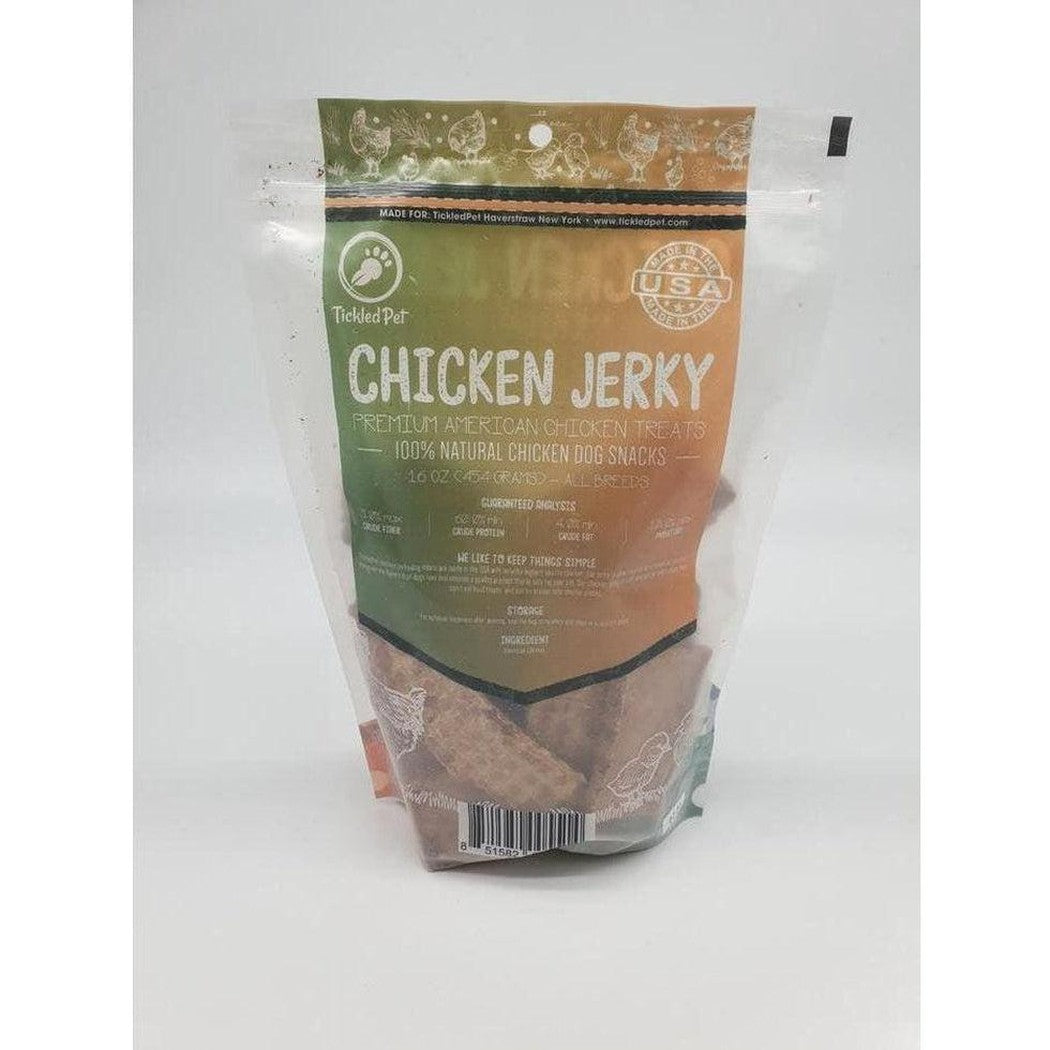 Tickled Pet Chicken Jerky Dog Treats 16 Oz Outdoor Dogs