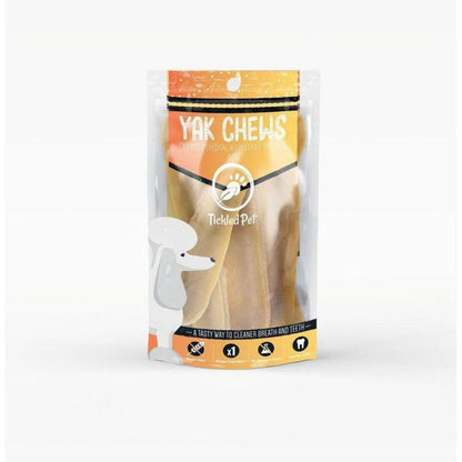 Tickled Pet Premium Golden Himalayan Yak Chews Outdoor Dogs