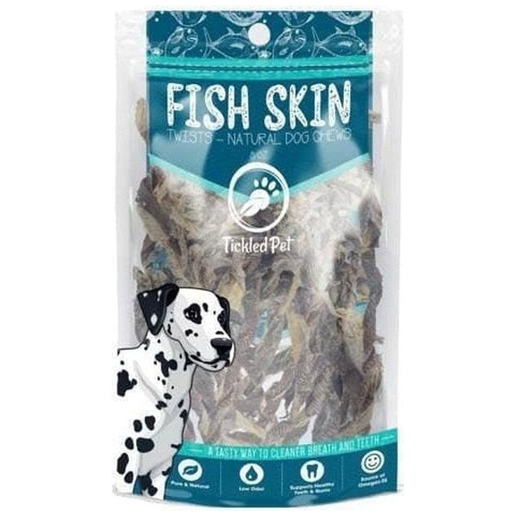 Tickled Pet Wild Icelandic Codfish Skin Twist 2 Oz-Pets - Treats-Appalachian Outfitters