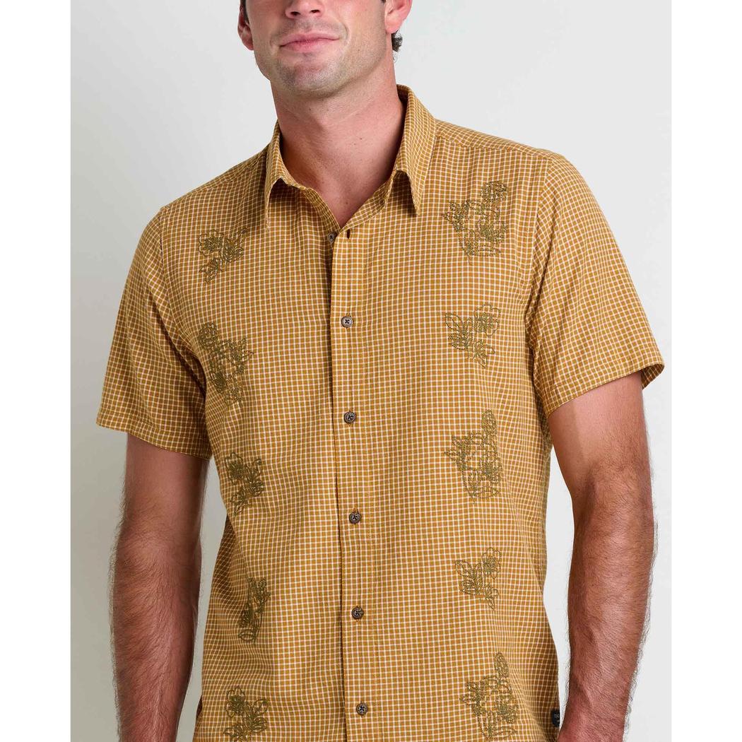 Toad & Co Men's Airscape Short Sleeve Shirt Embroidered-Men's - Clothing - Tops-Toad & Co-Appalachian Outfitters