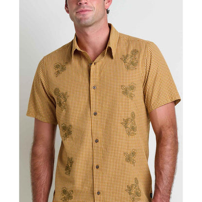 Toad & Co Men's Airscape Short Sleeve Shirt Embroidered-Men's - Clothing - Tops-Toad & Co-Appalachian Outfitters