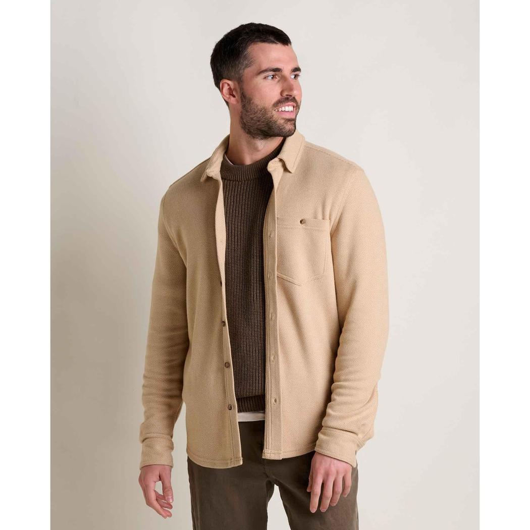 Toad & Co Men's Shadowbrook Long Sleeve Shirt-Men's - Clothing - Tops-Toad & Co-Camel Twill-M-Appalachian Outfitters