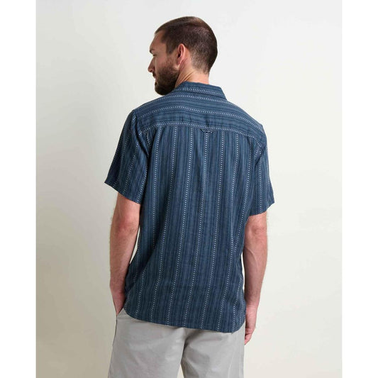 Toad & Co Men's Taj Hemp Short Sleeve Shirt-Men's - Clothing - Tops-Toad & Co-Appalachian Outfitters