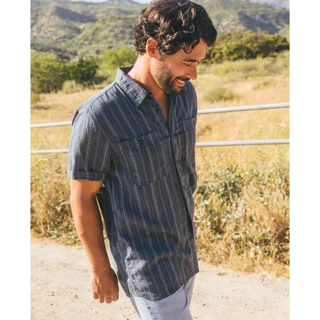 Toad & Co Men's Taj Hemp Short Sleeve Shirt-Men's - Clothing - Tops-Toad & Co-Appalachian Outfitters