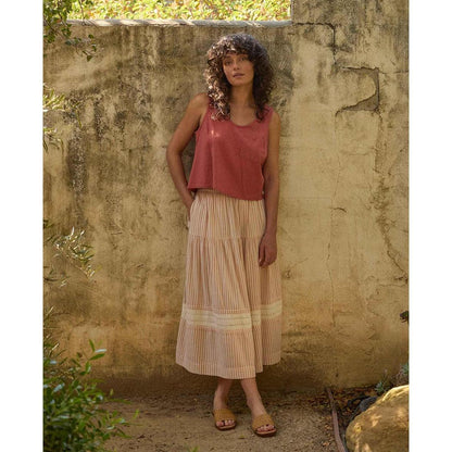 Toad & Co Women's Airscape Midi Skirt-Women's - Clothing - Tops-Toad & Co-Appalachian Outfitters