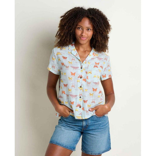 Toad & Co Women's Camp Cove Shirt-Women's - Clothing - Tops-Toad & Co-Skyway Print-XS-Appalachian Outfitters