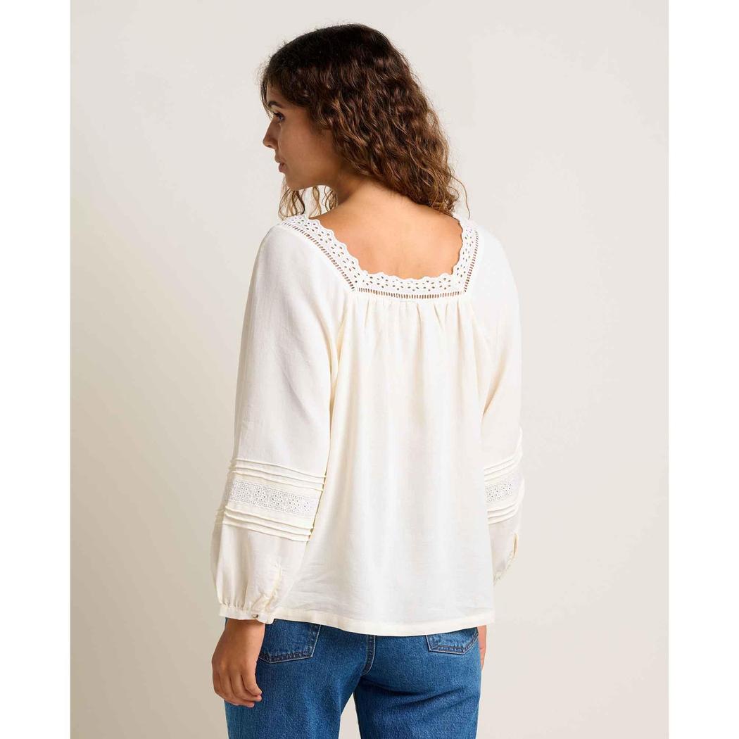 Toad & Co Women's Manzana Peasant LS Shirt-Women's - Clothing - Tops-Toad & Co-Appalachian Outfitters